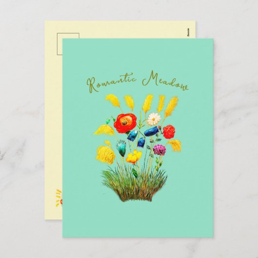 Ensemble Célébrons - Vintage Einladung (Vorne/Hinten)