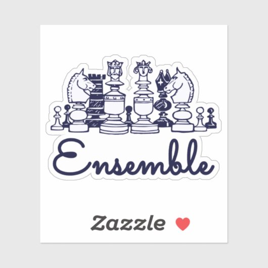 Ensemble Sticker (Blatt)