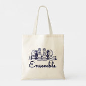 Ensemble-Tasche Tragetasche (Rückseite)