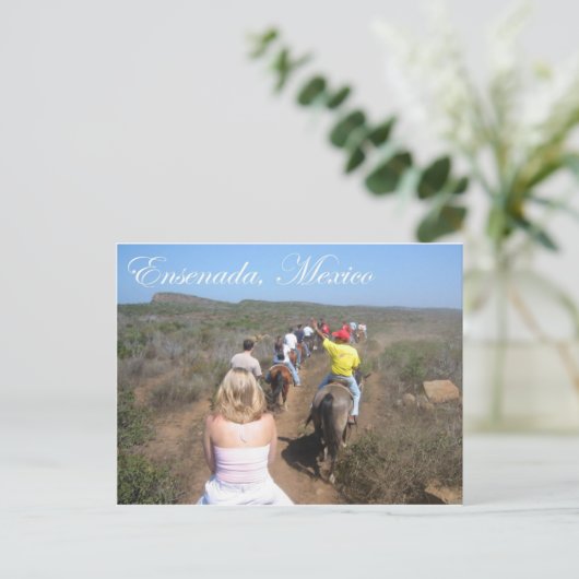 Ensenada, Mexiko Postkarte (Stehend Vorderseite)