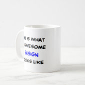 ensign, awesome kaffeetasse (Vorderseite Links)