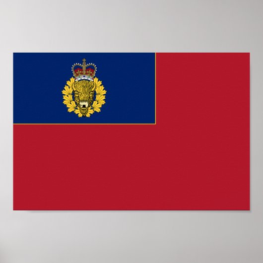 Ensign of the Royal Canadian Mounted Police Poster (Vorne)