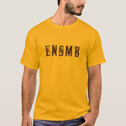 ENSMB Akronym-Lichtt-shirt T-Shirt (Vorderseite)