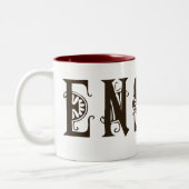 ENSMB Akronym-Tasse Zweifarbige Tasse (Links)