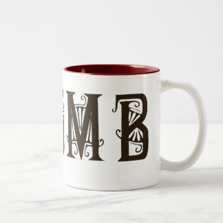 ENSMB Akronym-Tasse Zweifarbige Tasse