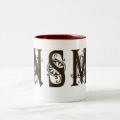 ENSMB Akronym-Tasse Zweifarbige Tasse (Mittel)