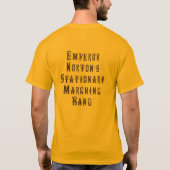 ENSMB Aufschriftbeleuchtungst-shirt T-Shirt (Rückseite)
