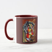 ENSMB Logo-Dunkelheits-Tasse Tasse (Links)