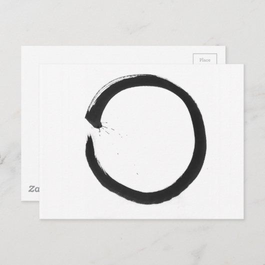 Enso 2 postkarte (Vorne/Hinten)