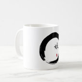 Enso Circle mit Symbol für Tochter Kaffeetasse (Vorderseite Links)