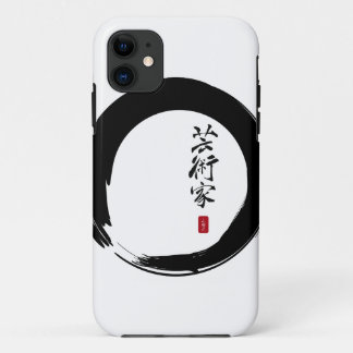 Enso Circle und Künstlerkalligraphie Case-Mate iPhone Hülle