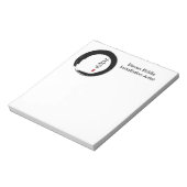Enso Circle und Künstlerkalligraphie Notizblock (Rotiert)