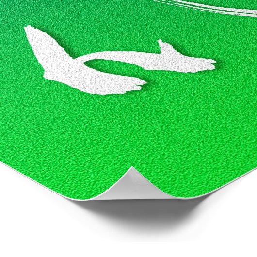 Enso Circle und Zen Weisheit von Ryokan Poster (Ecke)