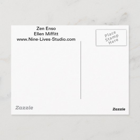 Enso, Gewerkschaft Postkarte (Rückseite)