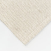 Enso Kreis und Bonsais-Baum auf Leinwand Fleecedecke (Ecke)