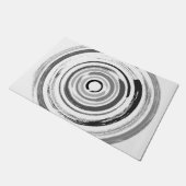 Enso Kreise - Zen kreist #1 ein Fußmatte (Schrägansicht)