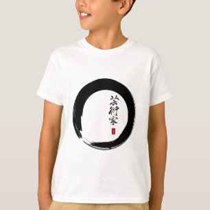 Enso mit Japanisch für "Artist" T-Shirt