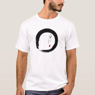 Enso mit Kanji-Schriftzug "Mit Liebe" T-Shirt