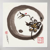 Enso One Art Print Poster (Vorne)