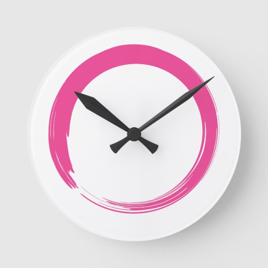 Enso Open Circle Massage Room Uhren (Vorderseite)