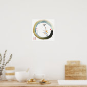 Enso Spring Art Print Poster (Küche)