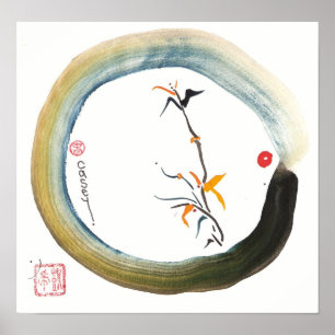 Enso Spring Art Print Poster