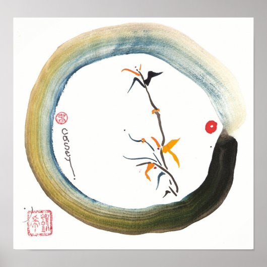 Enso Spring Art Print Poster (Vorne)