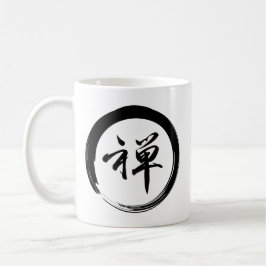 Enso-Symbol mit Zen-Symbol Kaffeetasse