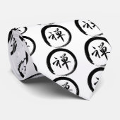 Enso-Symbol mit Zen-Symbol Krawatte (Gerollt)