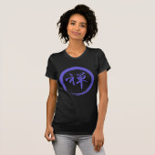Enso-Symbol mit Zen-Symbol T-Shirt (Vorne ganz)