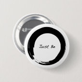 Enso with Just Be Button (Vorne & Hinten)
