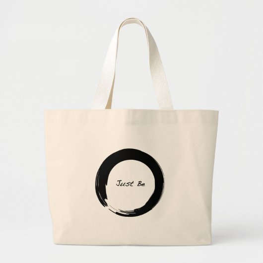 Enso with Just Be Jumbo Stoffbeutel (Vorne)