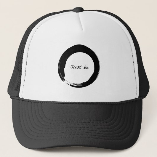 Enso with Just Be Truckerkappe (Vorderseite)