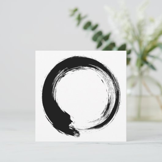 Enso Zen Circle (Stehend Vorderseite)