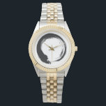 Enso Zen Circle Armbanduhr<br><div class="desc">Zen Spirit & Enso,  Zen Circles. Enso ist ein japanisches Wort,  das "Kreis" bedeutet,  und ein Begriff,  das eng mit Zen verbunden ist. Es symbolisiert das Absolute,  die Erleuchtung,  die Kraft,  die Eleganz,  das Universum und das Leere; es kann auch die japanische Ästhetik selbst symbolisieren.</div>