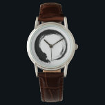 Enso Zen Circle Armbanduhr<br><div class="desc">Zen Spirit & Enso,  Zen Circles. Enso ist ein japanisches Wort,  das "Kreis" bedeutet,  und ein Begriff,  das eng mit Zen verbunden ist. Es symbolisiert das Absolute,  die Erleuchtung,  die Kraft,  die Eleganz,  das Universum und das Leere; es kann auch die japanische Ästhetik selbst symbolisieren.</div>