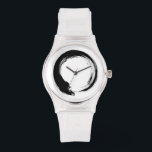 Enso Zen Circle Armbanduhr<br><div class="desc">Zen Spirit & Enso,  Zen Circles. Enso ist ein japanisches Wort,  das "Kreis" bedeutet,  und ein Begriff,  das eng mit Zen verbunden ist. Es symbolisiert das Absolute,  die Erleuchtung,  die Kraft,  die Eleganz,  das Universum und das Leere; es kann auch die japanische Ästhetik selbst symbolisieren.</div>