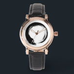 Enso Zen Circle Armbanduhr<br><div class="desc">Zen Spirit & Enso,  Zen Circles. Enso ist ein japanisches Wort,  das "Kreis" bedeutet,  und ein Begriff,  das eng mit Zen verbunden ist. Es symbolisiert das Absolute,  die Erleuchtung,  die Kraft,  die Eleganz,  das Universum und das Leere; es kann auch die japanische Ästhetik selbst symbolisieren.</div>