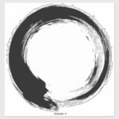 Enso Zen Circle Aufkleber (Blatt)