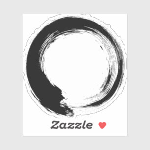 Enso Zen Circle Aufkleber
