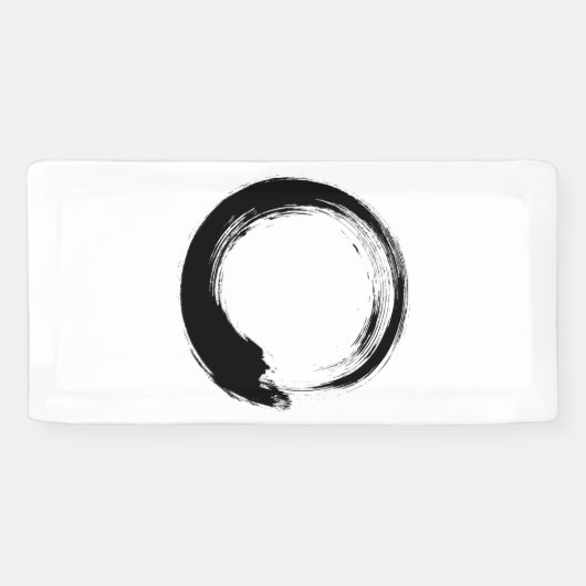 Enso Zen Circle Banner (Horizontal)