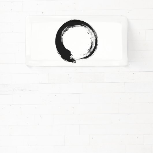 Enso Zen Circle Banner (InSitu)