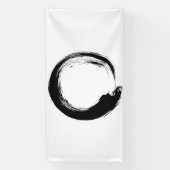 Enso Zen Circle Banner (Vertikal)