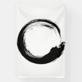 Enso Zen Circle Banner (Vertikal)