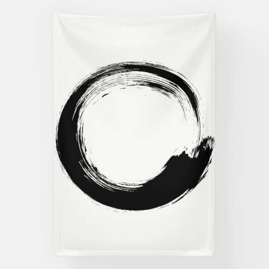 Enso Zen Circle Banner (Vertikal)