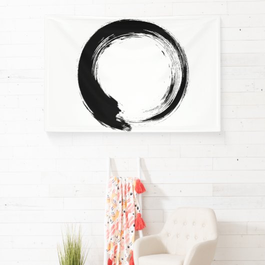 Enso Zen Circle Banner (InSitu)
