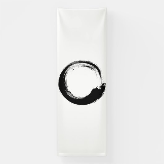 Enso Zen Circle Banner (Vertikal)