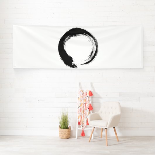 Enso Zen Circle Banner (Insitu)