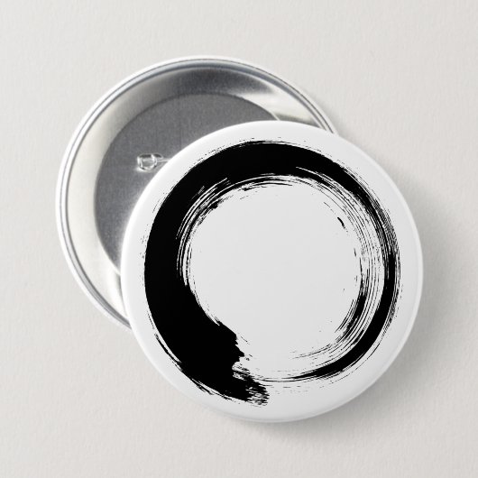 Enso Zen Circle Button (Vorne & Hinten)
