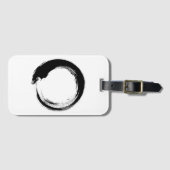 Enso Zen Circle Gepäckanhänger (Vorderseite (Horizontal))